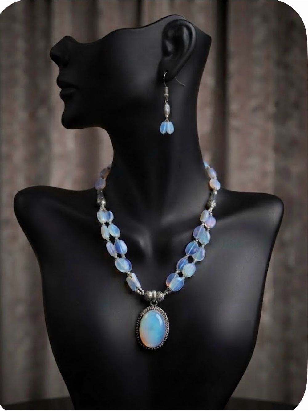 Opalite jewelry set